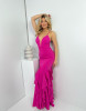 ROSALIE HOT PINK DRESS