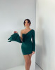 ZOEY HUNTER GREEN DRESS