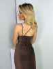 CLARA COPPER DRESS