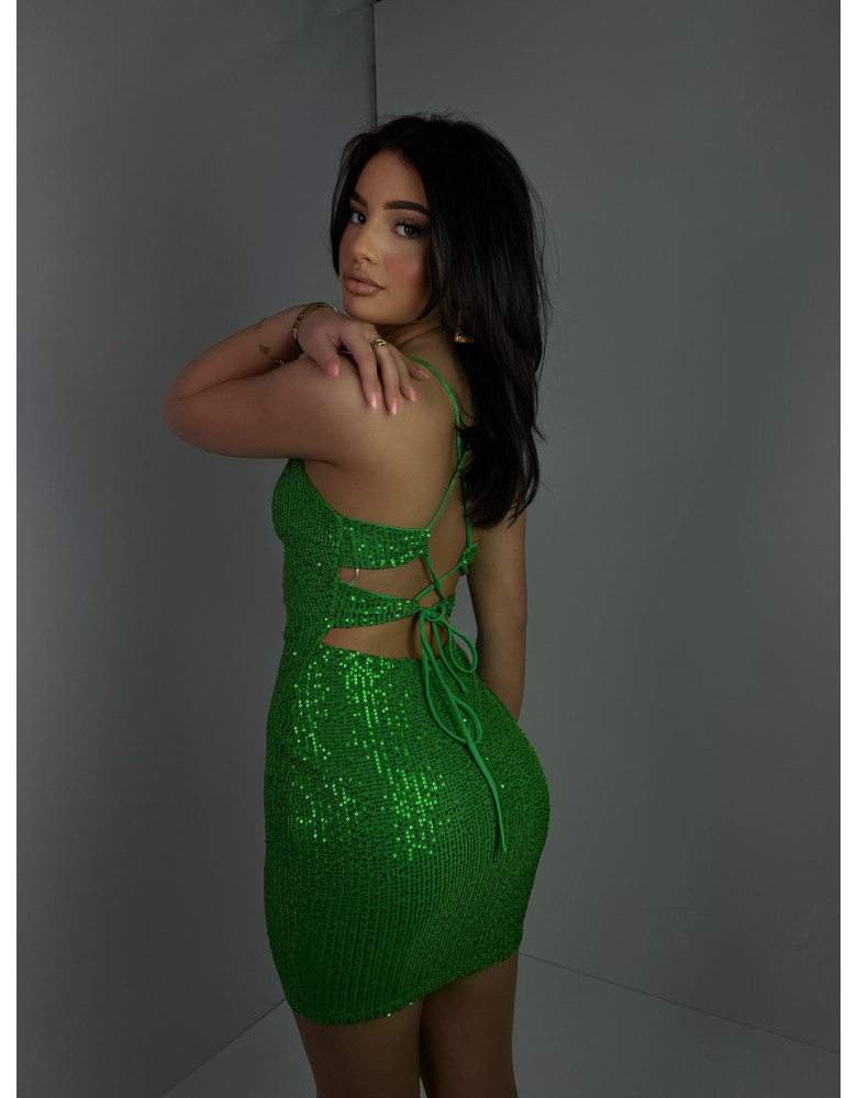 ISLA GREEN DRESS