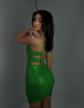 ISLA GREEN DRESS