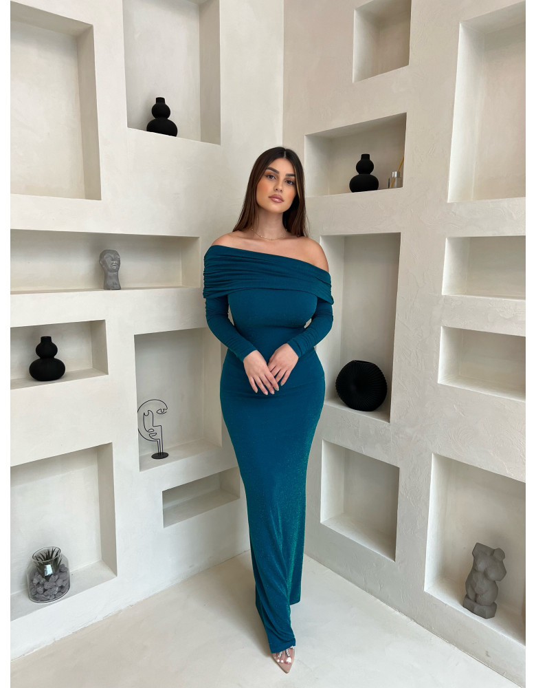 TEAL DRESS