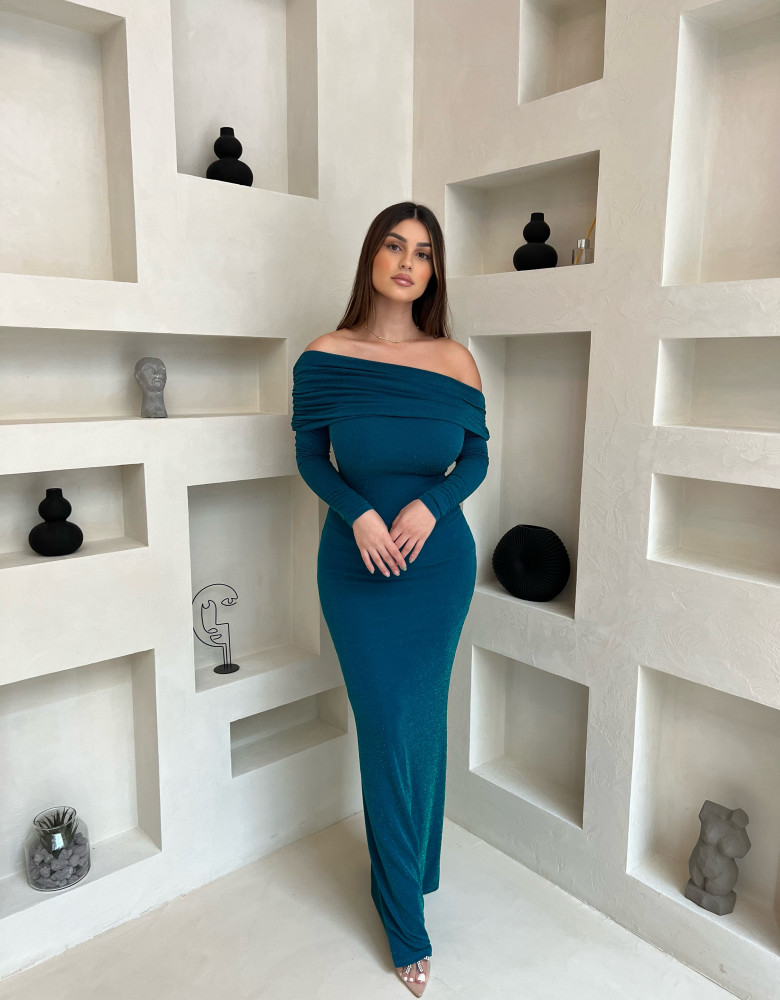TEAL DRESS