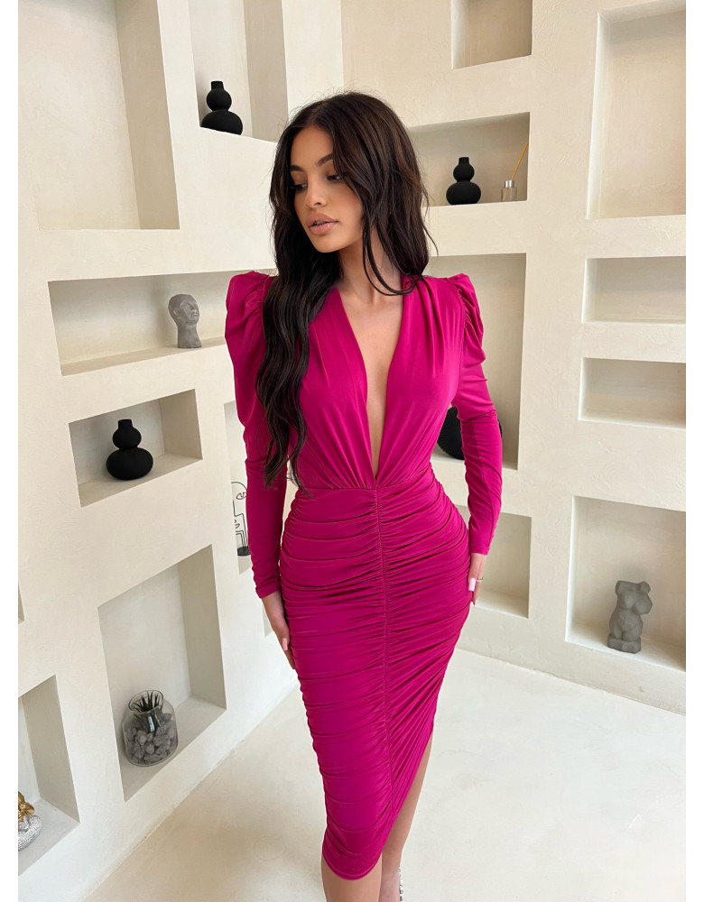 FUCHSIA DRESS