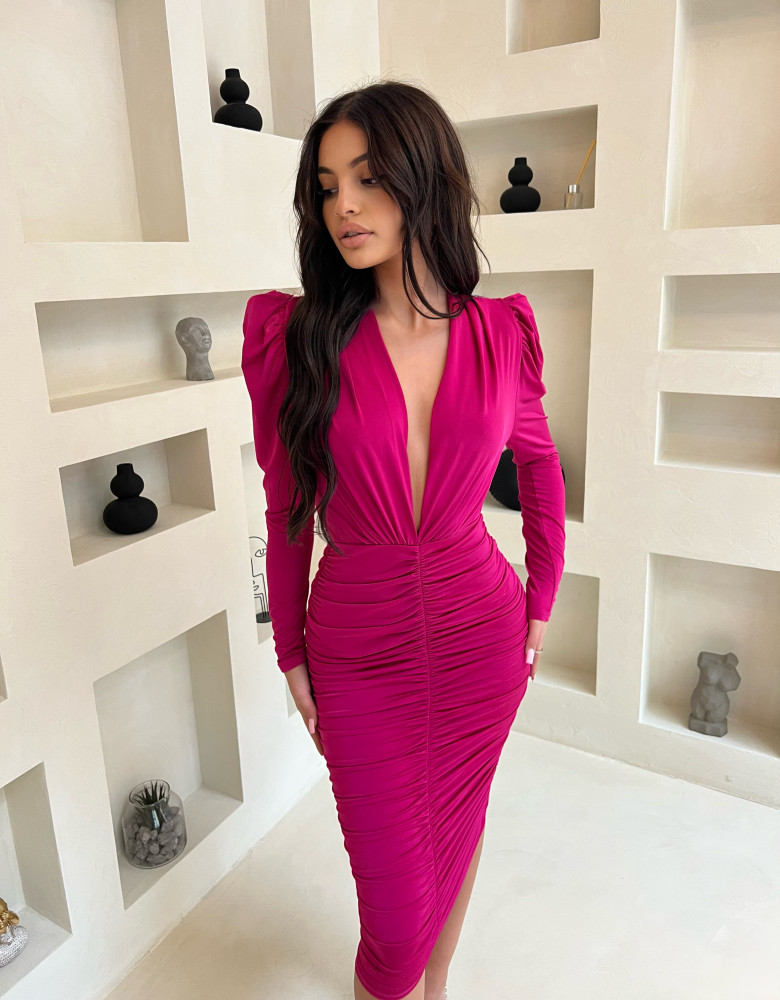 FUCHSIA DRESS