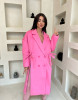 OVERSIZED PINK COAT