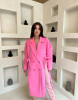 OVERSIZED PINK COAT
