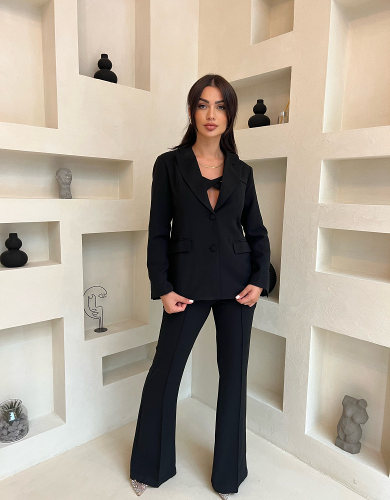 BLACK THREE PIECE SET
