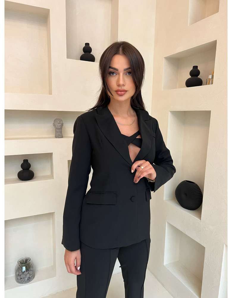 BLACK THREE PIECE SET