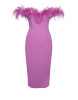 OPHELIA FUCHSIA DRESS