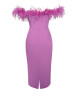 OPHELIA FUCHSIA DRESS