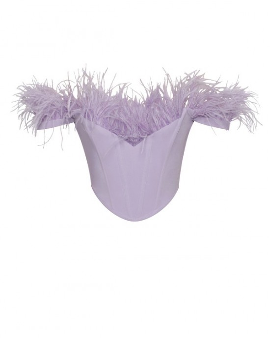 ORALIA LAVENDER TOP