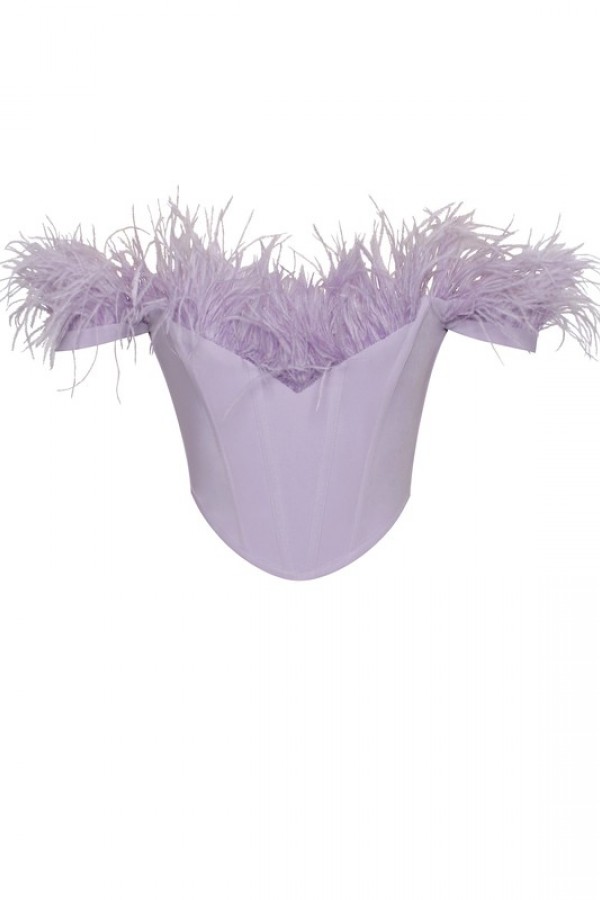 ORALIA LAVENDER TOP