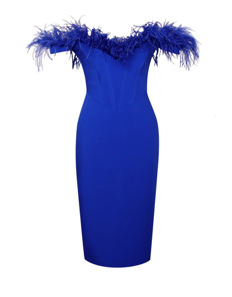 OPHELIA ROYAL BLUE DRESS