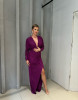 ELIANA MAGENTA DRESS