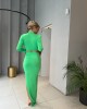 ELENA GREEN DRESS
