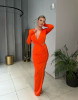 ELENA ORANGE DRESS