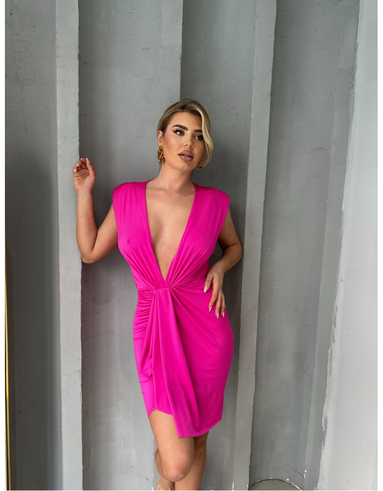 ASHER HOT PINK DRESS