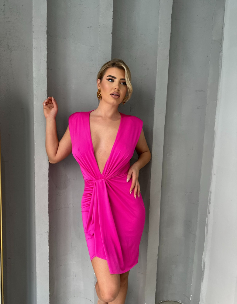 ASHER HOT PINK DRESS