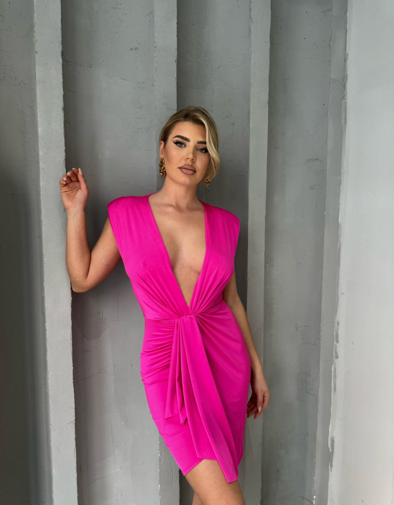 ASHER HOT PINK DRESS