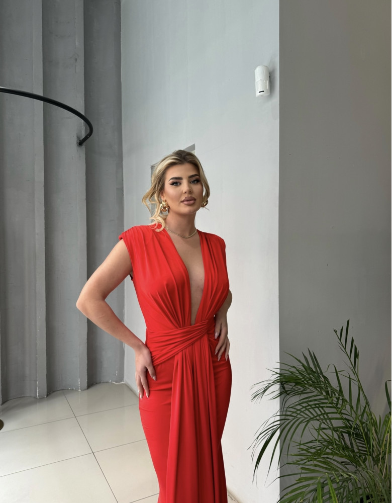 JONNA RED DRESS