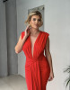 JONNA RED DRESS