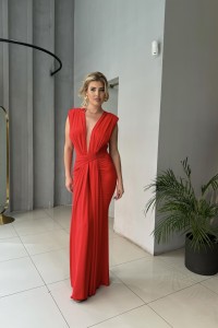 JONNA RED DRESS