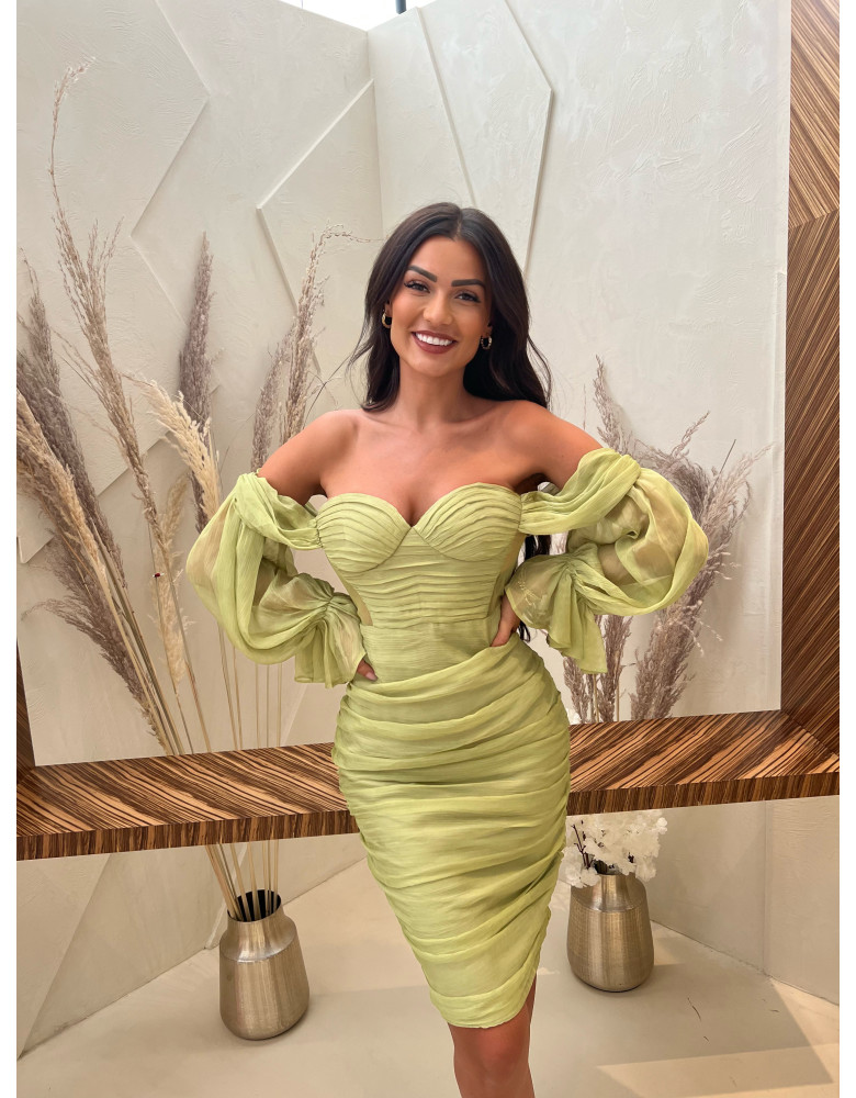 SIRENE OLIVE DRESS