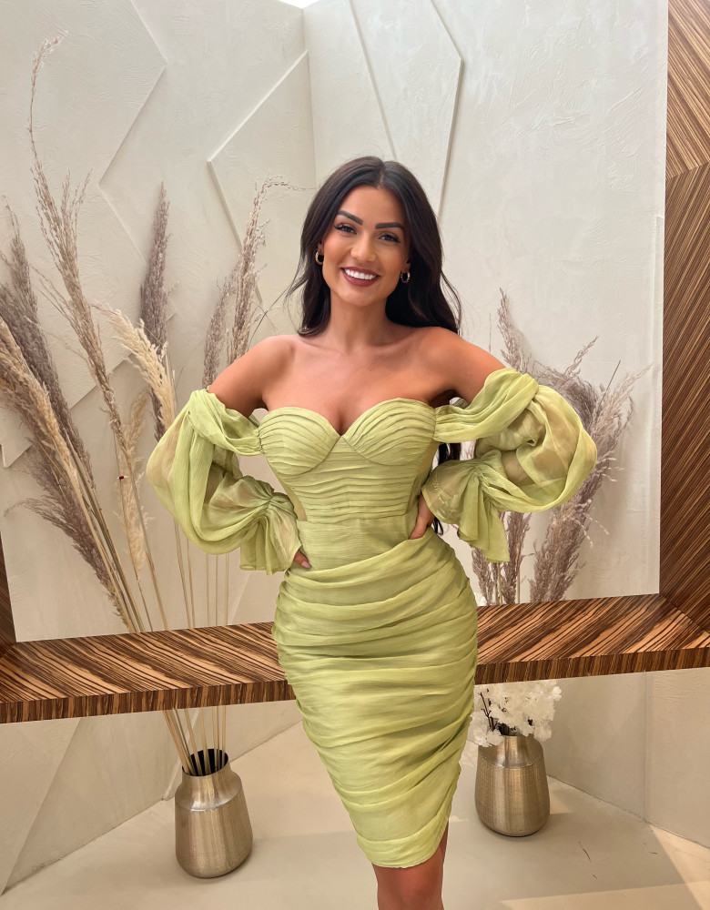 SIRENE OLIVE DRESS