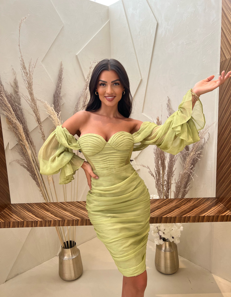 SIRENE OLIVE DRESS