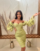 SIRENE OLIVE DRESS