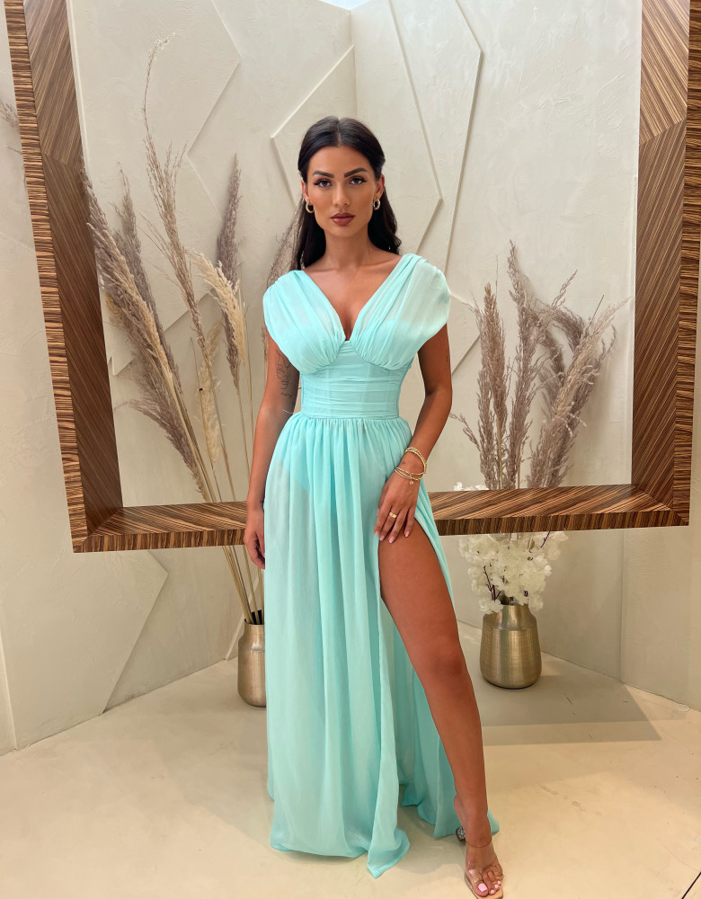PRISCILLA MINT DRESS
