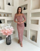 SORREL ROSE GOLD DRESS