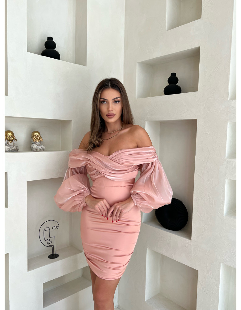 JACEY PEACH DRESS