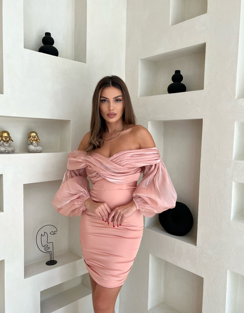 JACEY PEACH DRESS