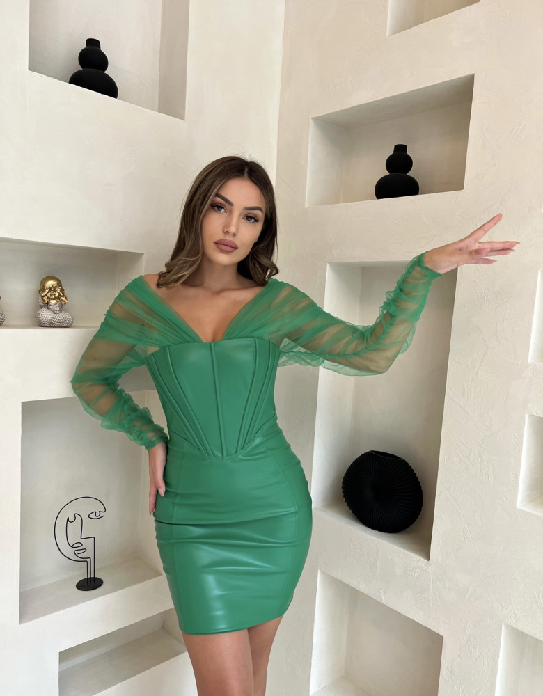 FAINA GREEN DRESS
