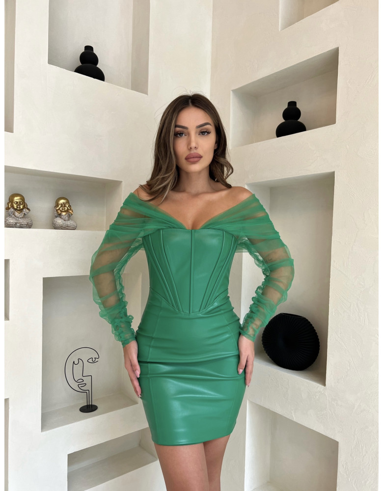 FAINA GREEN DRESS