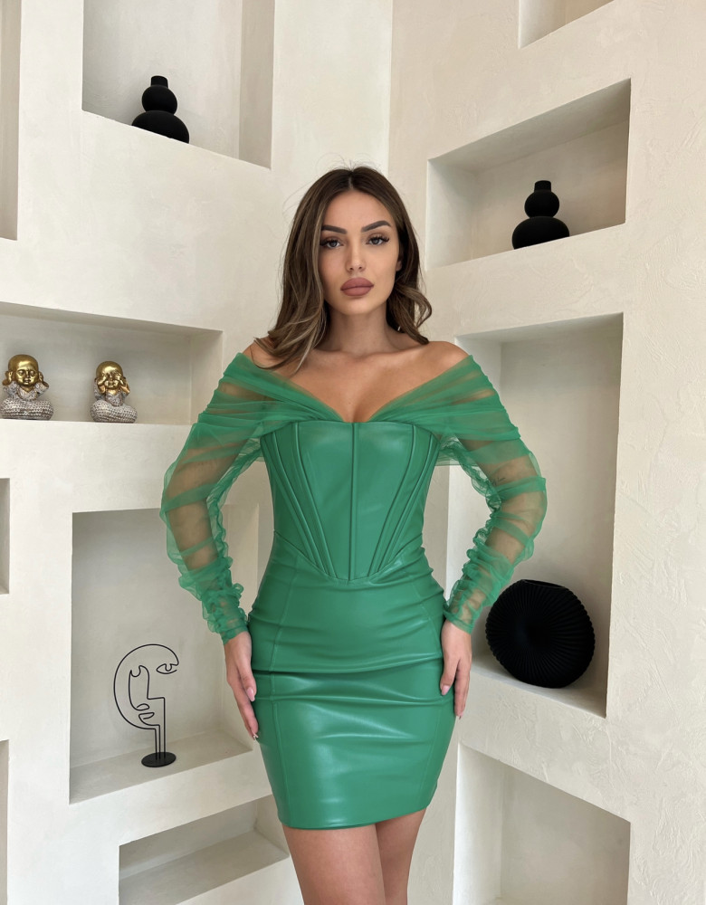 FAINA GREEN DRESS
