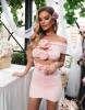 CHAYLYNN PEACH DRESS