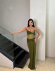 ODETTE DRESS - GREEN