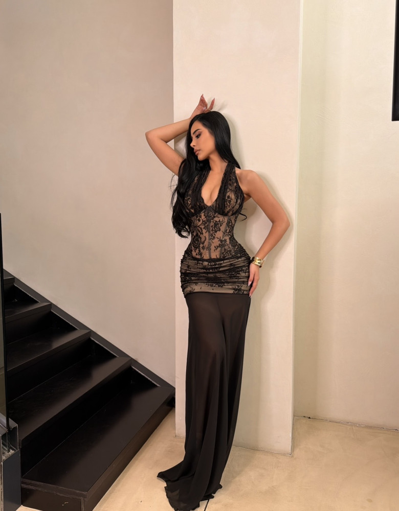 SERAFINA DRESS - BLACK