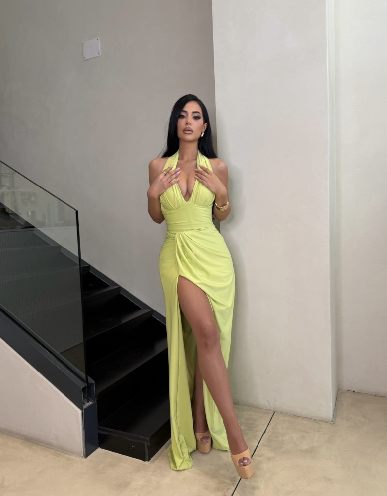 ARIA DRESS - GREEN