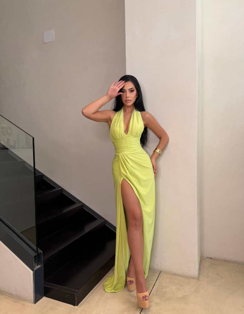 ARIA DRESS - GREEN