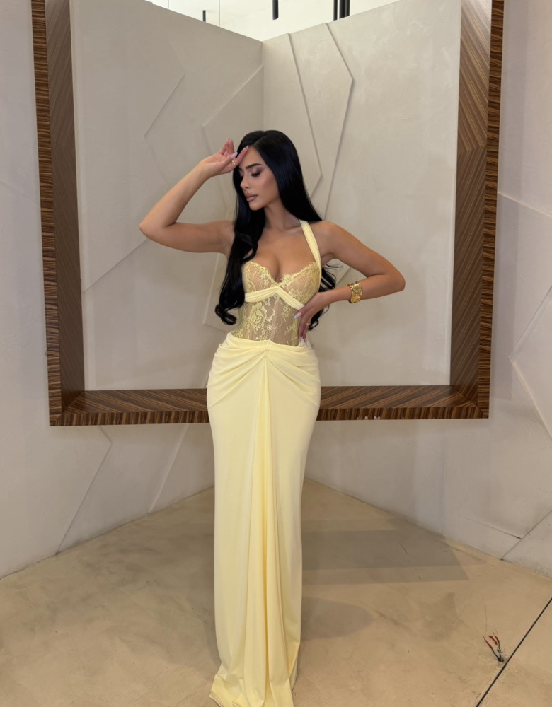 VIENNA DRESS - YELLOW