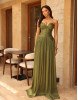 FENELLA DRESS - GREEN