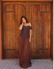 MARCELLA DRESS - brown