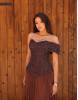 MARCELLA DRESS - brown