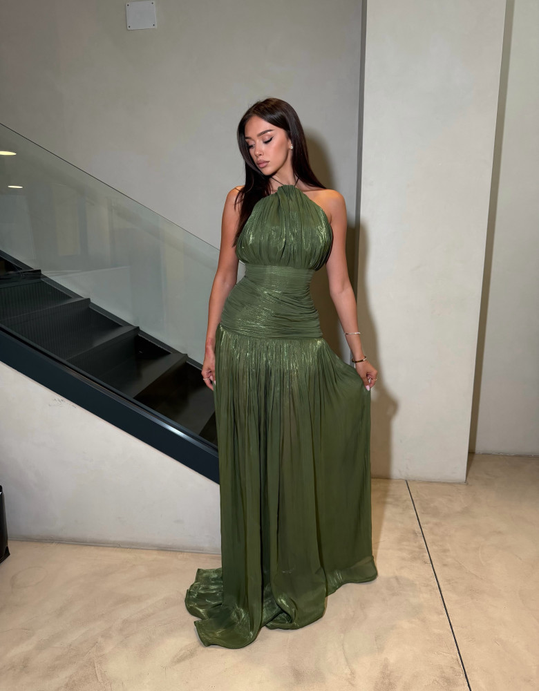 HELENA DRESS - GREEN