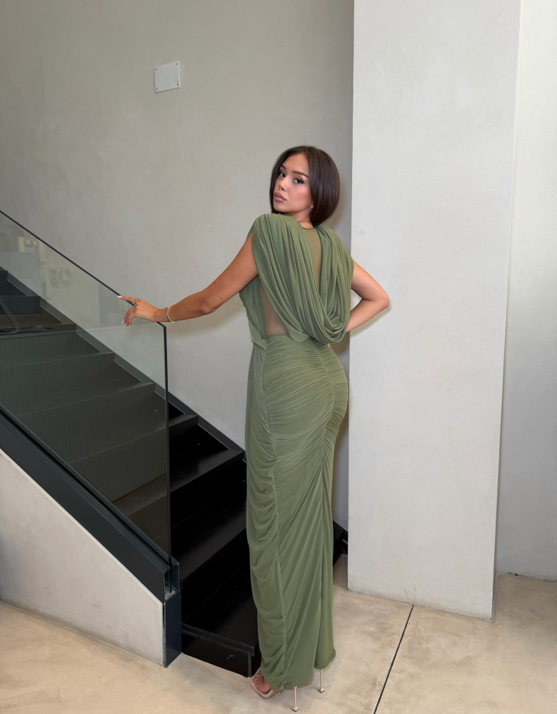 ISADORA DRESS - GREEN