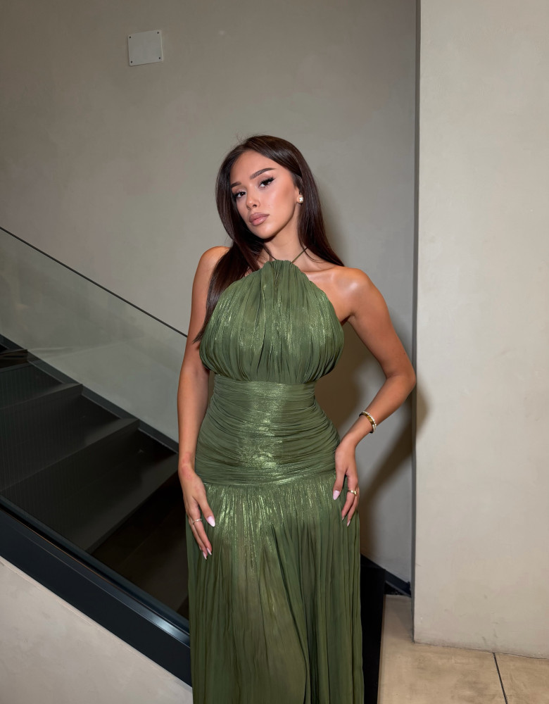 HELENA DRESS - GREEN